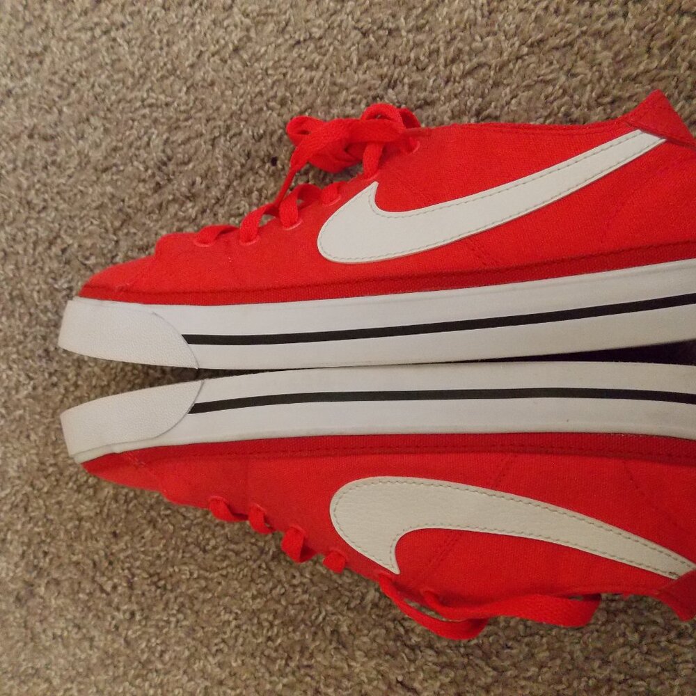 Nike Court Legacy Canvas 'Red' Size Sz 10 - Picture 7 of 8